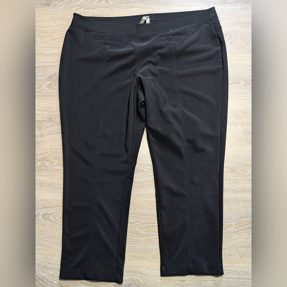 Penningtons Classic Black Dress Pants Women's 3XP